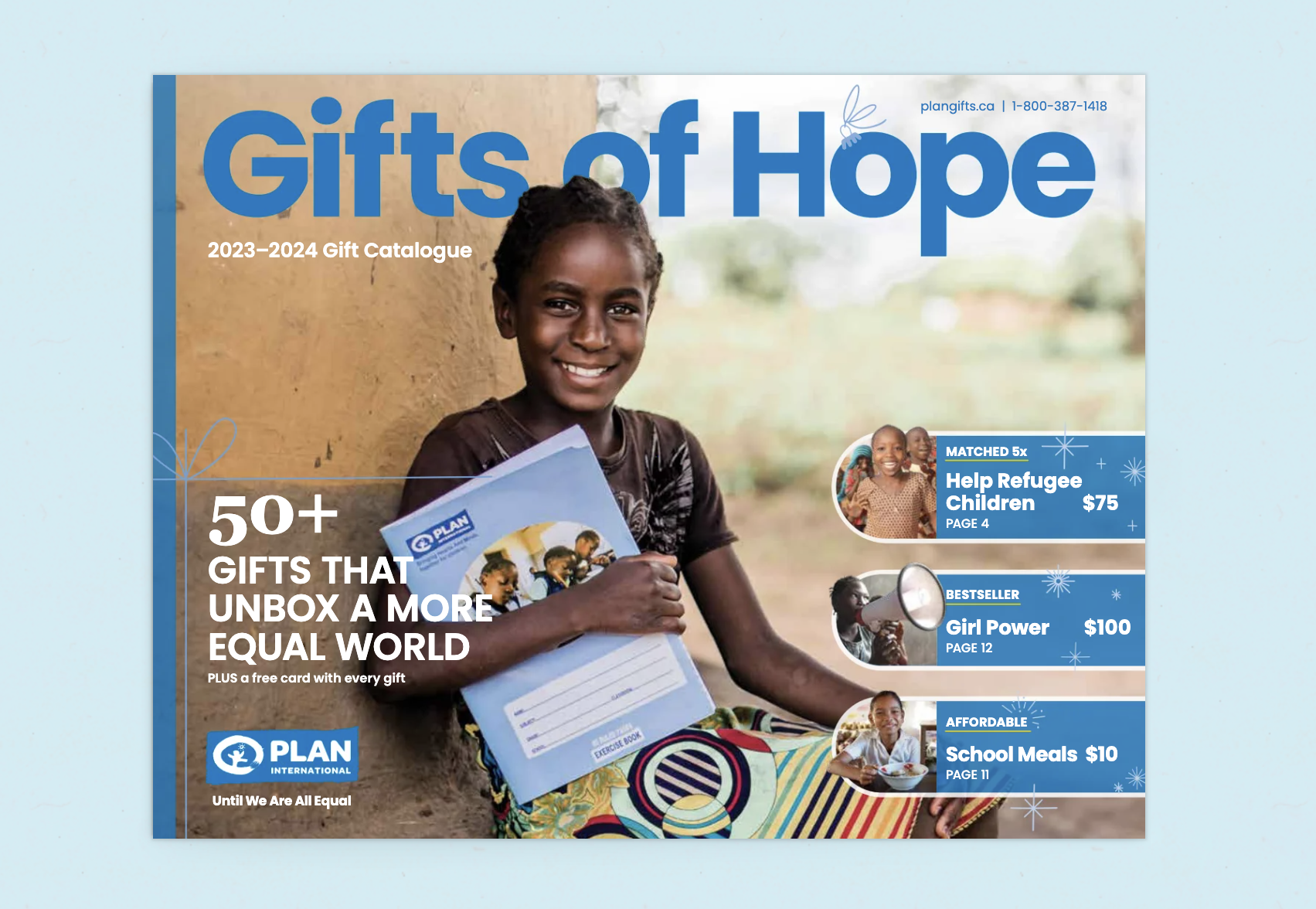 202324 Gifts of Hope catalogues meghan d’mello / designer / illustrator